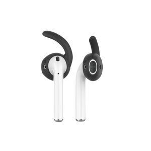 Baykron 6-Piece Silicone Airpods Ear Hooks Black Baykron 6-Piece Silicone Airpods Ear Hooks Black